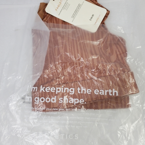 Fabletics | Sage Printed Medium Impact Sports Braw - Picture 8 of 10